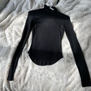 ARITZIA | talula mock neck seamless longsleeve
